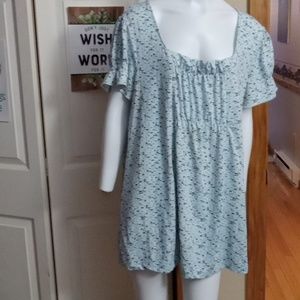 Geometric print tunic/dress